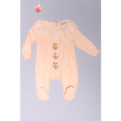 0-12 Aylık Bebek Tulum Somon - 07651.1803.