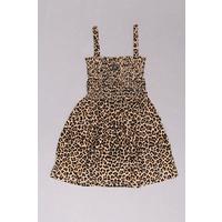 2-6 Yaş İp Askılı Çocuk Elbise Leopar1 - 12523.1771.