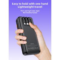 3'ü 1 Arada Power Bank Dijital Ekran. Göstergesi Yüksek Kapasiteli T-D07