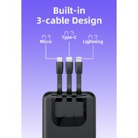 3'ü 1 Arada Power Bank Dijital Ekran. Göstergesi Yüksek Kapasiteli T-D06