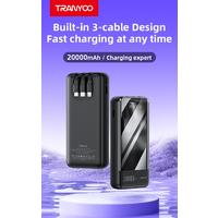 3'ü 1 Arada Power Bank Dijital Ekran. Göstergesi Yüksek Kapasiteli T-D07