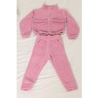 3-12 Years Old Polar Kids Suit with Pockets Pink - 1012.1780.