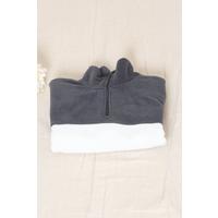 3-12 Years Old Zippered Polar Children's Sweat Smoke Brown - 6004.1780.