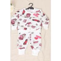 3-7 Years Old Children's Pajama Set PinkWhite - 12423.1772.