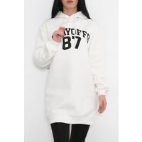 3 İplik Baskılı Sweat Beyaz - 3594.105.