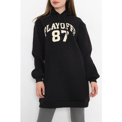 3 İplik Baskılı Sweat Siyah - 3594.105.