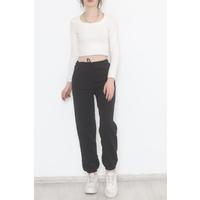 3 Thread Sweatpants Black - 471760.1567.