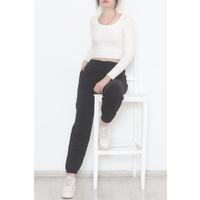3 Thread Sweatpants Black - 471760.1567.