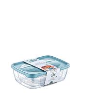 Rectangular Trend Storage Set of 3 ( 0,6+1,2+2 L )-02 1011
