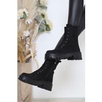 Heeled Boots Suede Black - 12144.264.