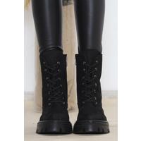 Heeled Boots Suede Black - 12144.264.