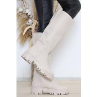 Long Heeled Boots Tan - 12147.264.