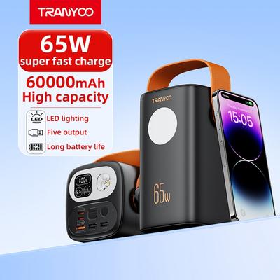 БЛОК ПИТАНИЯ 65W PD СУПЕР БЫСТРЫЙ. T-F23