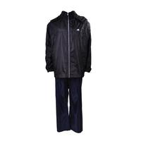 A&C Packway Unisex Астыңғы үстіңгі жиынтық желден қорғағыш-ҚАРА