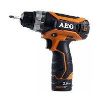 AEG BS 12 C2 Li 2.0 Ah Çift Akülü Matkap Vidalama