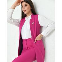 Agraf Detail жилет костюмі фуксия