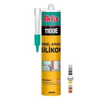 Akfix 1100E Şeffaf Silikon 280 gr