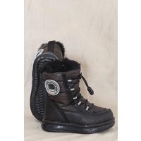 Embroidered Children's Boots Black - 9090.264.