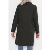 Crested Long Jacket Khaki - 1481.1367.