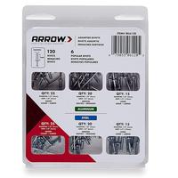 Arrow RK6120 3mm Alüminyum ve Çelik 120 Adet Perçin Seti