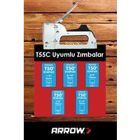 Arrow T55C 6-14mm Profesyonel Mekanik Zımba Tabancası + 1250 Adet Zımba