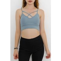 Askılı Spor Bustiyer Mint - 9022.125.