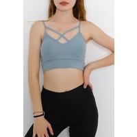 Askılı Spor Bustiyer Mint - 9022.125.