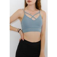 Askılı Spor Bustiyer Mint - 9022.125.