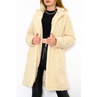 Lined Plush Jacket Cream - 19090.101.