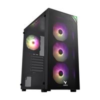 ASUS FSP / VENTO VG4200S 600W 80+ Mesh Panel  Tempered Camlı SIYAH 4X12CM DUAL RGB FAN USB3.0 Atx Gaming Oyuncu Kasası