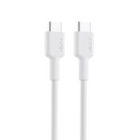 AUKEY CB-CD45-WH PD NAYLON ÖRGÜLÜ TYPE-C TYPE-C ŞARJ KABLOSU 0.9MT