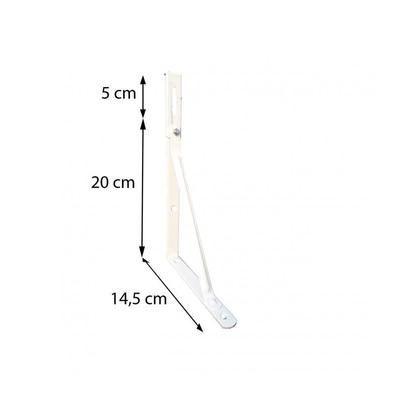 Ayarlı Raf Altı No:2 Beyaz