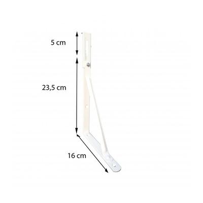 Ayarlı Raf Altı No:3 Beyaz