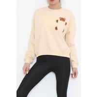Ayıcık Detaylı Sweat Açıkvizon - 126.105.