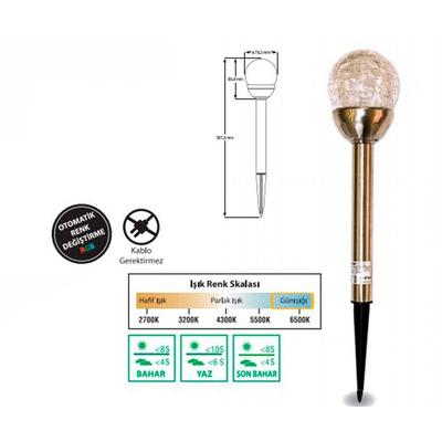 Bahçem BH028 Solar Bahçe Lambası