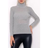 Balıkçı Yaka Body Gri - 7656.1319.