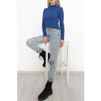 Balıkçı Yaka Body Saks - 7656.1319.