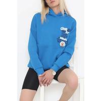 Басылған Hoodie Sweat Saks - 451.1145.
