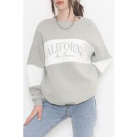 Printed Double Color Sweat Mint - 1246.105.