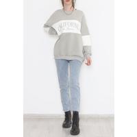 Printed Double Color Sweat Mint - 1246.105.