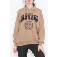 Printed Sweat Brown - 1223.105.
