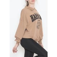 Printed Sweat Brown - 1223.105.