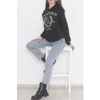 Printed Sweat Black - 15513.1554.
