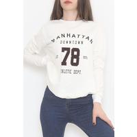 Printed Sweat Ecru - 12470.102.