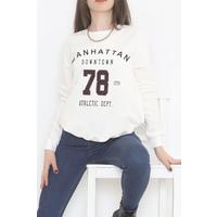 Printed Sweat Ecru - 12470.102.