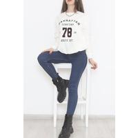 Printed Sweat Ecru - 12470.102.