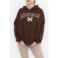 Толстовка с принтом Sweat Brown — 925.1247.