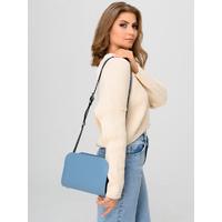 Women's bag made of genuine leather Cross Body CB1042. BLUE