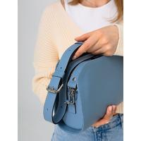 Women's bag made of genuine leather Cross Body CB1042. BLUE