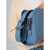 Women's bag made of genuine leather Cross Body CB1042. BLUE